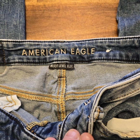 American Eagle Outfitters Blue Boot Cut Jeans - Picture 2 of 3